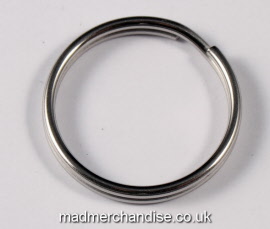 Mad Merchandise Stainless Steel Split Ring