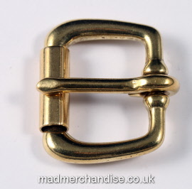 Mad Merchandise Solid Brass Roller Buckle