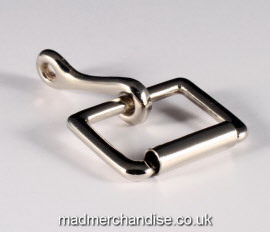 Mad Merchandise Cast Half Roller Buckle with Locking Tong - 32mm